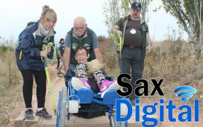 Joaquina Agulló, tiene un nuevo reto: el tercer tramo del Camino de Santiago adaptado