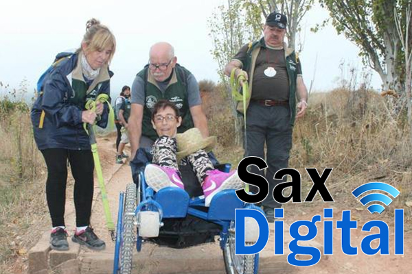 Joaquina Agulló, tiene un nuevo reto: el tercer tramo del Camino de Santiago adaptado
