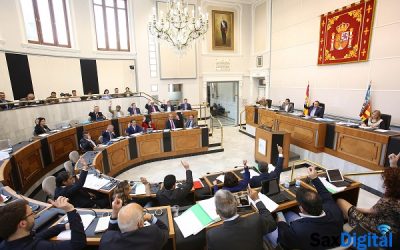 La Diputación de Alicante aprueba en pleno por unanimidad un plan que inyectará 30 millones de euros en todos los municipios de la provincia