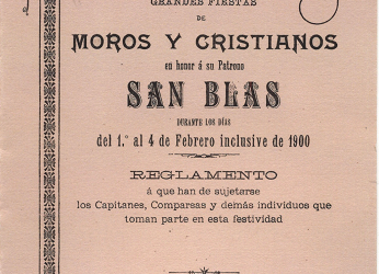 Exposición de documentos festeros en el CEAHM Alberto Sols