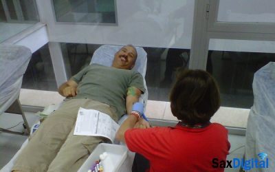 19 de agosto recolecta de sangre en Sax