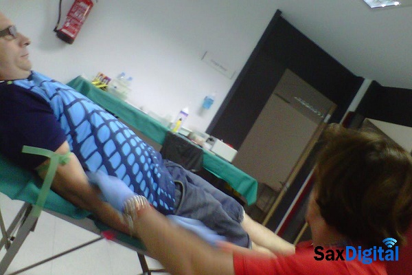 Donacion de sangre Sax