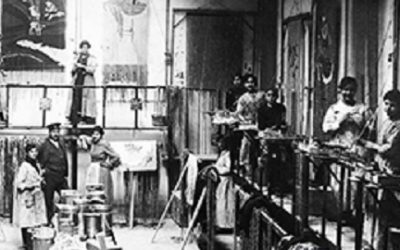 Las cortinas orientales como origen de la industria persiananera de Sax