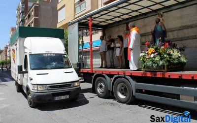 Aclaración del Ayuntamiento de Sax a los actos en honor a San Cristóbal
