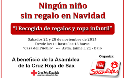 Ningún niño sin regalo de Navidad