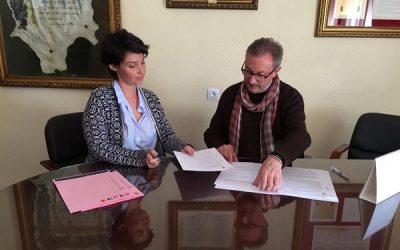 Convenio de colaboración entre Asprodis y el Ayuntamiento de Sax