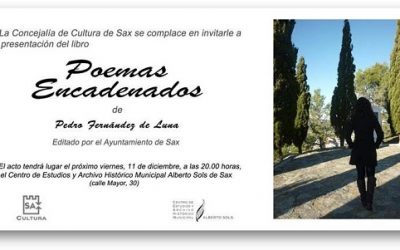 Presentación del libro «Poemas encadenados» de Pedro Fernández Luna
