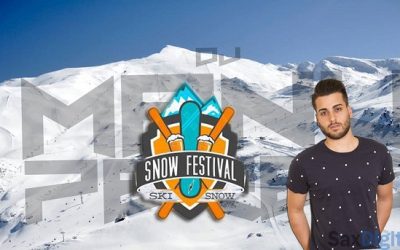Manuel Pérez en el Snow Festival