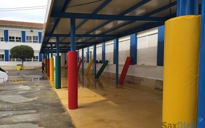 Pérgola Colegio Cervantes