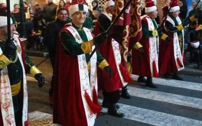 Desfile de comparsas, entrada mora