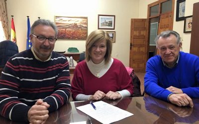 Centro de día de Sax, firma de contrato
