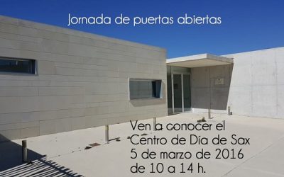 Jornada de puertas abiertas del Centro de Día de Sax