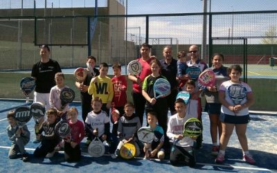 Inauguración de las pistas de Pádel en Sax