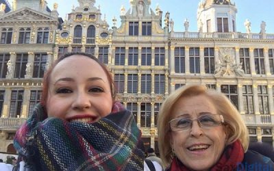 Supervivientes sajeñas en el atentado de Bruselas