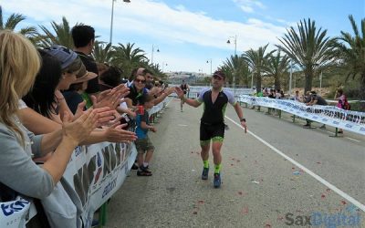 Ironman sajeño muy solidario