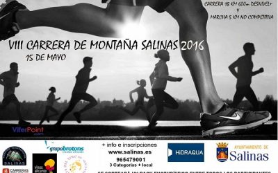 VIII Carrera de Montaña Sierra de Salinas