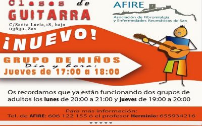Clases de guitarra en AFIRE