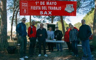 Jornada festiva y reivindicativa, se celebró el 1 de mayo en Sax,