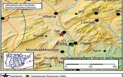 Terremoto con epicentro en Sax