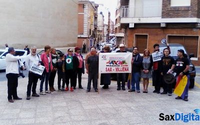 La Marcha por la Dignidad llegó a Sax