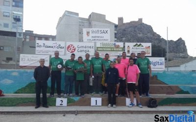 Se celebró la XIII edición de las 12 horas de Petanca en Sax