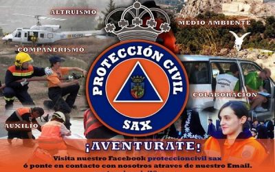 Protección Civil de Sax: captación de voluntarios
