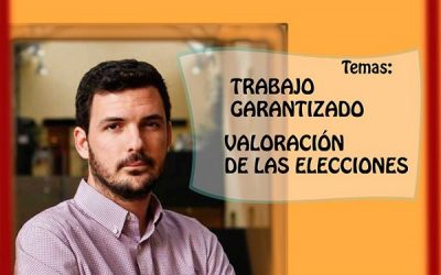 Charla debate, Trabajo Garantizado en Sax