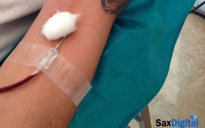 La donación del martes en Sax