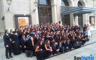 Espectacular tercer puesto para la orquesta de Sara y Francisco