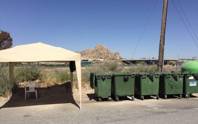 Campaña de información para gestionar mejor la basura, a pie de contenedores
