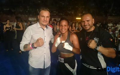 La sajeña Katherine Quintana participó en «La Cubierta» de Leganés