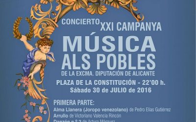 La Unión Musical de Sax y Pakito Baeza ofrecen un concierto de música latina