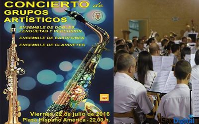Concierto de Grupos de Cámara en el Barrio Hispano América de Sax