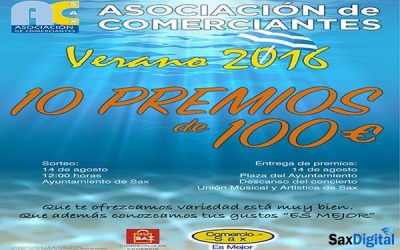 El Comercio de Sax presenta la Campaña de verano 2016