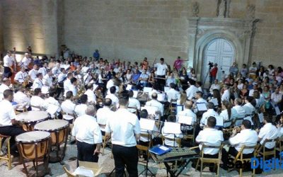 Homenaje a los pasodobles del último siglo en el concierto de la Virgen de la Asunción