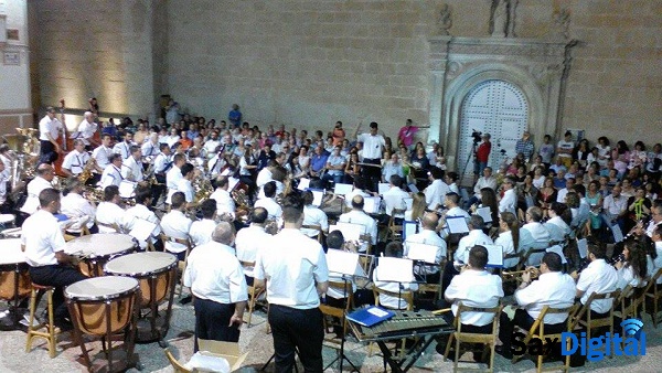 Homenaje a los pasodobles del último siglo en el concierto de la Virgen de la Asunción