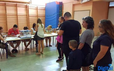Colegio Cristóbal Colón de Sax, jornada continua