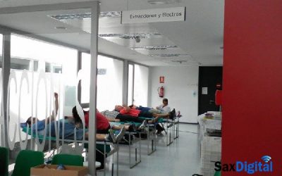 Donación de sangre en Sax, noviembre