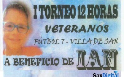 I Torneo Fútbol 7 Veteranos «Villa de Sax», Ayuda para Ian