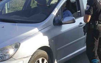 Circula ebrio y con el carné retirado por Sax