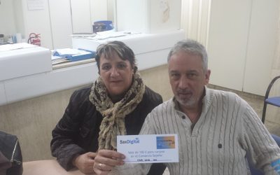 Cheque regalo Grupo Ideas de Sax