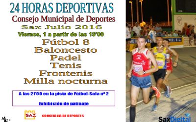 24 horas Deportivas 2016 en Sax