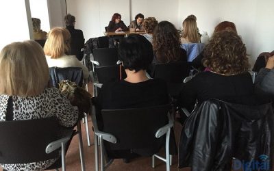 Se presentó en Sax, “De mujeres, trabajos, tareas y funciones”