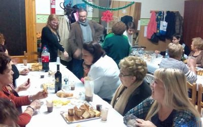 Merienda de Navidad de AFIRE
