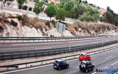 Un choque entre dos coches y un camión, provoca otro accidente en la A-31