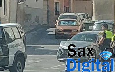 Dos coches involucrados en un espectacular accidente