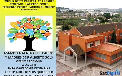 El Colegio Alberto Sols se puede convertir en una Comunidad de Aprendizaje