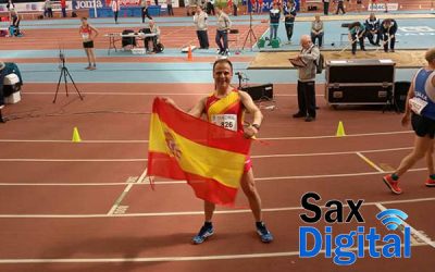 Buen resultado el obtenido por el sajeño Antonio Gil en el europeo de atletismo para veteranos