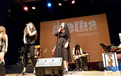 Concierto de Aretha y los Franklin en Sax
