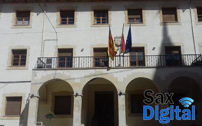 Sesión plenaria ordinaria de Abril 2018, en el Ayuntamiento de Sax